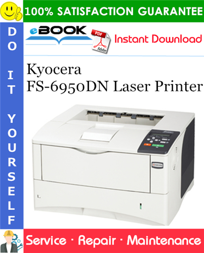Thumbnail ☆☆ Best ☆☆ Kyocera FS-6950DN Laser Printer Service Repair Manual + Parts Catalog