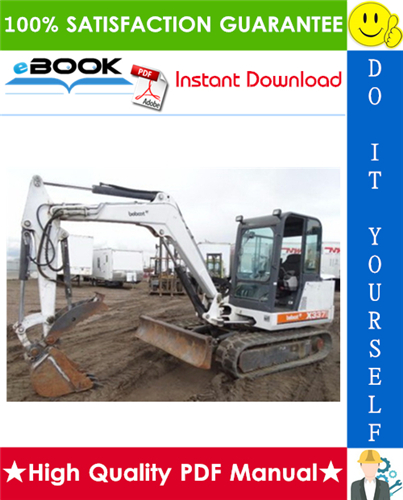Thumbnail ☆☆ Best ☆☆ Bobcat X337, X341 Excavator Operation & Maintenance Manual