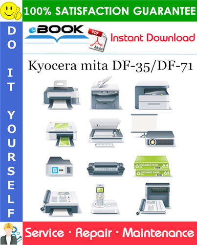 Thumbnail ☆☆ Best ☆☆ Kyocera mita DF-35/DF-71 Service Repair Manual + Parts Catalog