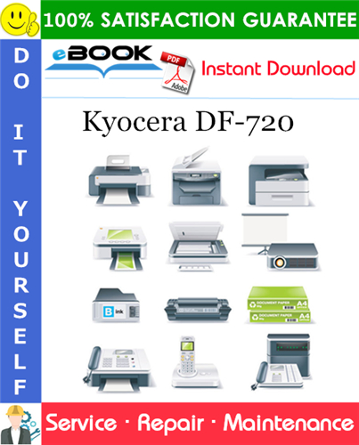 Thumbnail ☆☆ Best ☆☆ Kyocera DF-720 Service Repair Manual + Parts Catalog