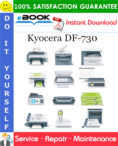 Thumbnail ☆☆ Best ☆☆ Kyocera DF-730 Service Repair Manual + Parts Catalog