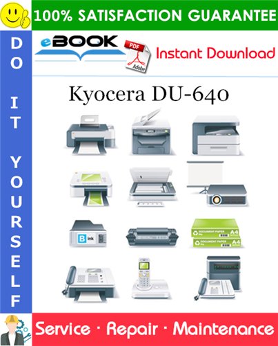 Thumbnail ☆☆ Best ☆☆ Kyocera DU-640 Service Repair Manual