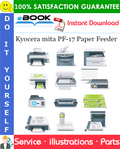 Thumbnail ☆☆ Best ☆☆ Kyocera mita PF-17 Paper Feeder Parts Manual