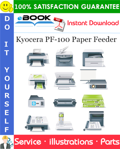 Thumbnail ☆☆ Best ☆☆ Kyocera PF-100 Paper Feeder Parts Manual