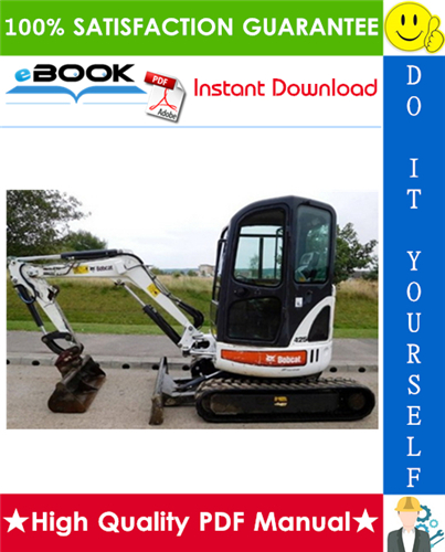 Thumbnail ☆☆ Best ☆☆ Bobcat 425, 428 Compact Excavator Operation & Maintenance Manual