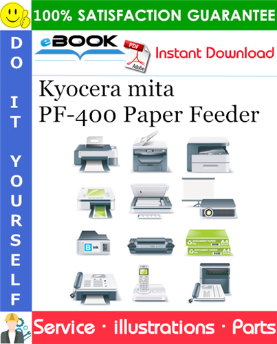 Thumbnail ☆☆ Best ☆☆ Kyocera mita PF-400 Paper Feeder Parts Manual