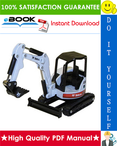 Thumbnail ☆☆ Best ☆☆ Bobcat 430 Compact Excavator Operation & Maintenance Manual