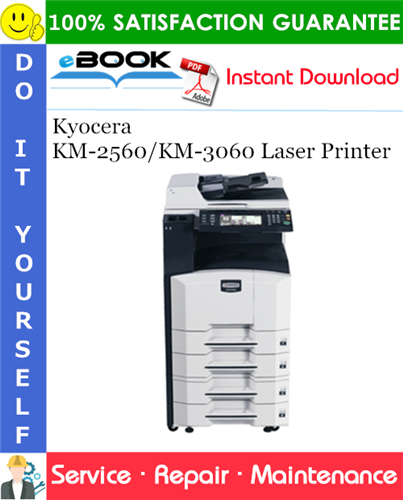 Thumbnail ☆☆ Best ☆☆ Kyocera KM-2560/KM-3060 Laser Printer Service Repair Manual + Parts Catalog