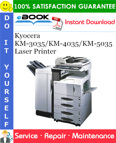 Thumbnail ☆☆ Best ☆☆ Kyocera KM-3035/KM-4035/KM-5035 Laser Printer Service Repair Manual + Parts Catalog