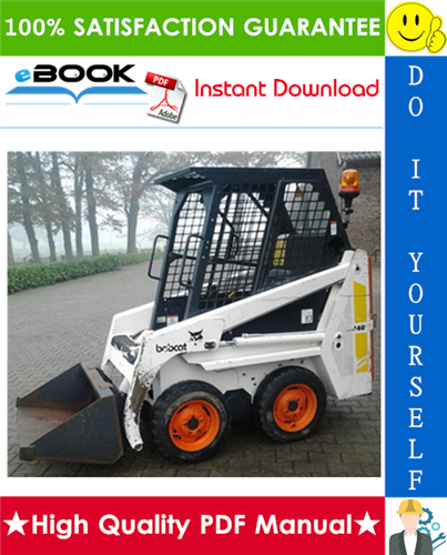 Thumbnail ☆☆ Best ☆☆ Bobcat 440B Skid Steer Loader Operation & Maintenance Manual