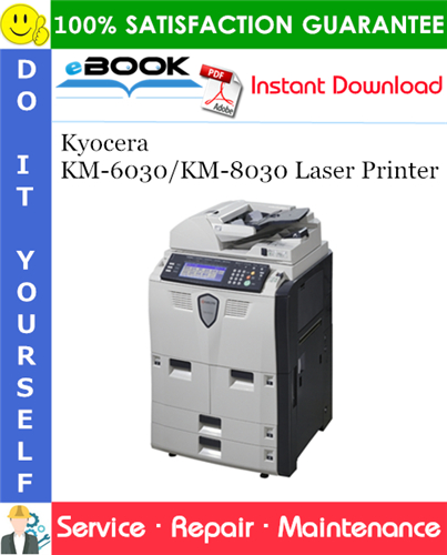 Thumbnail ☆☆ Best ☆☆ Kyocera KM-6030/KM-8030 Laser Printer Service Repair Manual + Parts Catalog