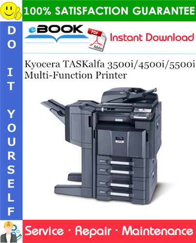 Thumbnail ☆☆ Best ☆☆ Kyocera TASKalfa 3500i/4500i/5500i Multi-Function Printer Service Repair Manual