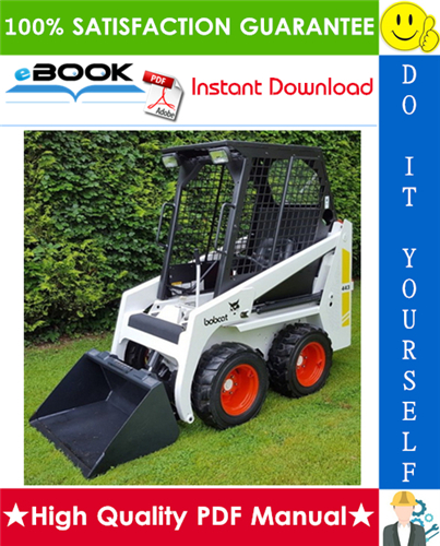 Thumbnail ☆☆ Best ☆☆ Bobcat 443B Skid Steer Loader Operation & Maintenance Manual