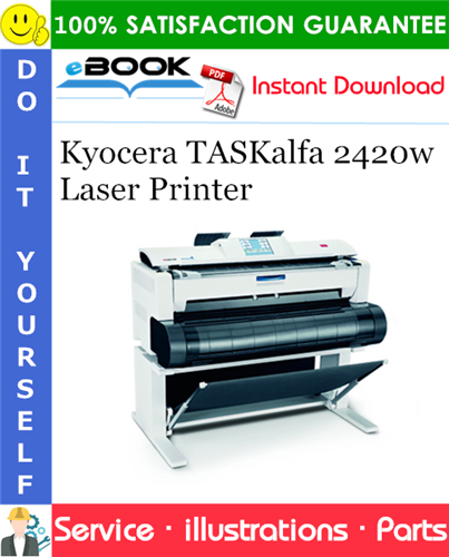 Thumbnail ☆☆ Best ☆☆ Kyocera TASKalfa 2420w Laser Printer Parts Manual