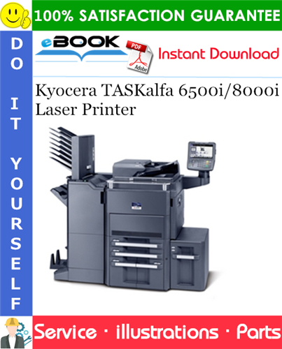 Thumbnail ☆☆ Best ☆☆ Kyocera TASKalfa 6500i/8000i Laser Printer Parts Manual