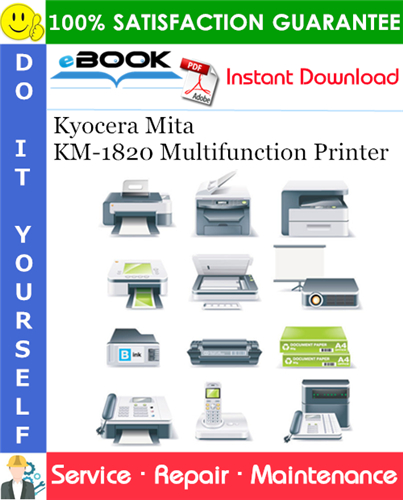 Thumbnail ☆☆ Best ☆☆ Kyocera Mita KM-1820 Multifunction Printer Service Repair Manual Thumbnail ☆☆ Best ☆☆ Kyocera Mita KM-1820 Multifunction Printer Service Repair Manual