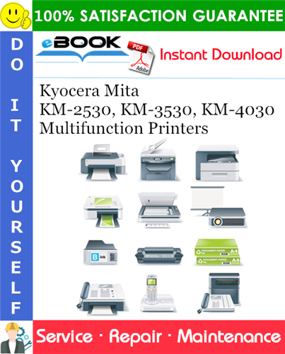Thumbnail ☆☆ Best ☆☆ Kyocera Mita KM-2530, KM-3530, KM-4030 Multifunction Printers Service Repair Manual + Parts Catalog
