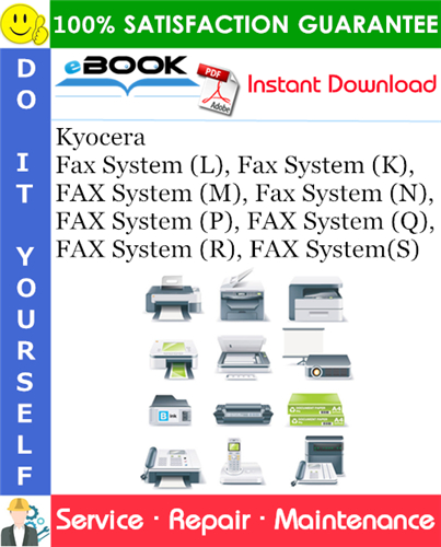 Thumbnail ☆☆ Best ☆☆ Kyocera Fax System Service Repair Manual + Parts Catalog