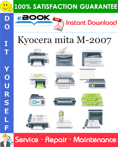 Thumbnail ☆☆ Best ☆☆ Kyocera mita M-2007 Service Repair Manual + Parts Catalog