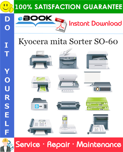 Thumbnail ☆☆ Best ☆☆ Kyocera mita Sorter SO-60 Service Repair Manual + Parts Catalog