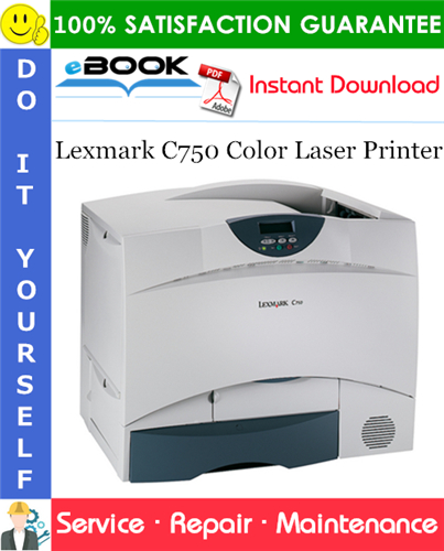 Thumbnail ☆☆ Best ☆☆ Lexmark C750 Color Laser Printer Service Repair Manual