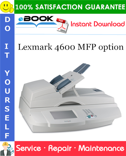 Thumbnail ☆☆ Best ☆☆ Lexmark 4600 MFP option Service Repair Manual Thumbnail ☆☆ Best ☆☆ Lexmark 4600 MFP option Service Repair Manual