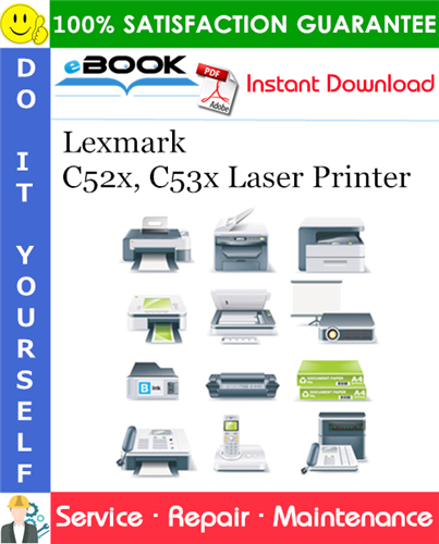 Thumbnail ☆☆ Best ☆☆ Lexmark C52x, C53x Laser Printer Service Repair Manual Thumbnail ☆☆ Best ☆☆ Lexmark C52x, C53x Laser Printer Service Repair Manual