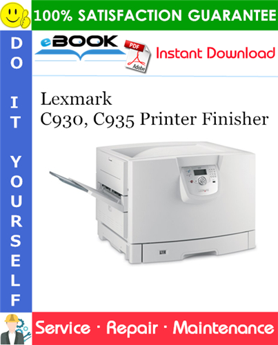Thumbnail ☆☆ Best ☆☆ Lexmark C930, C935 Printer Finisher Service Repair Manual