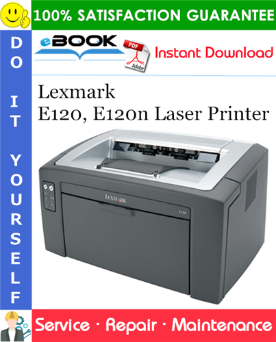 Thumbnail ☆☆ Best ☆☆ Lexmark E120, E120n Laser Printer Service Repair Manual