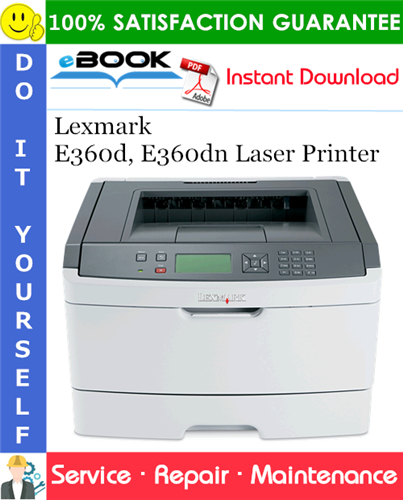 Thumbnail ☆☆ Best ☆☆ Lexmark E360d, E360dn Laser Printer Service Repair Manual