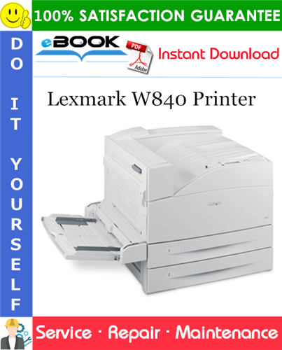 Thumbnail ☆☆ Best ☆☆ Lexmark W840 Printer Service Repair Manual