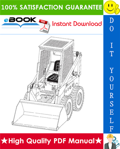 Thumbnail ☆☆ Best ☆☆ Bobcat 610 Skid Steer Loader Operation & Maintenance Manual