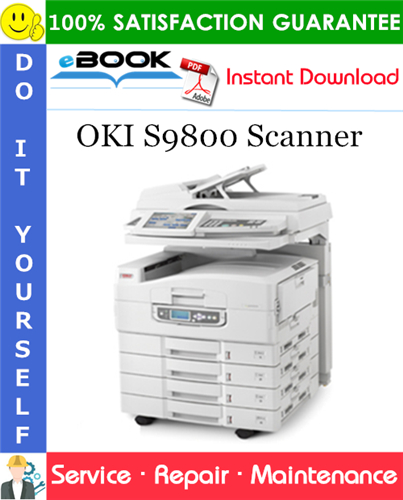 Thumbnail ☆☆ Best ☆☆ OKI S9800 Scanner Service Repair Manual