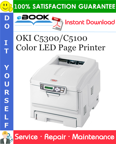 Thumbnail ☆☆ Best ☆☆ OKI C5300/C5100 Color LED Page Printer Service Repair Manual