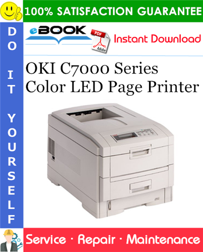Thumbnail ☆☆ Best ☆☆ OKI C7000 Series Color LED Page Printer Service Repair Manual