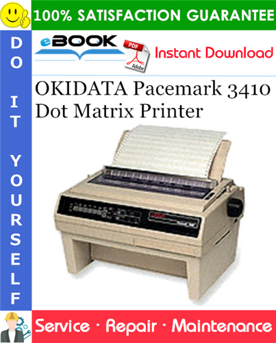 Thumbnail ☆☆ Best ☆☆ OKIDATA Pacemark 3410 Dot Matrix Printer Service Repair Manual
