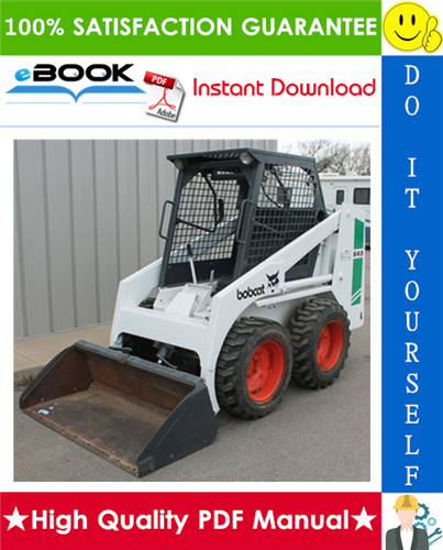 Thumbnail ☆☆ Best ☆☆ Bobcat 641, 642, 642B, 643 Skid Steer Loader Operation & Maintenance Manual