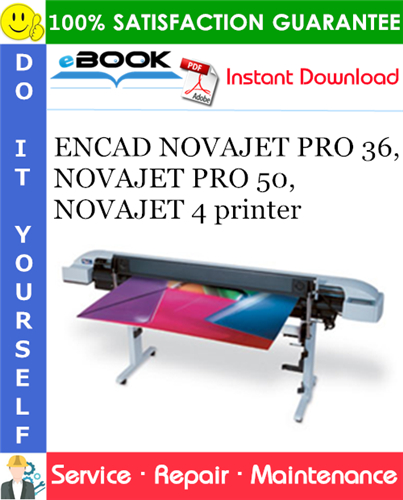 Thumbnail ☆☆ Best ☆☆ ENCAD NOVAJET PRO 36, NOVAJET PRO 50, NOVAJET 4 printer Service Repair Manual Thumbnail ☆☆ Best ☆☆ ENCAD NOVAJET PRO 36, NOVAJET PRO 50, NOVAJET 4 printer Service Repair Manual