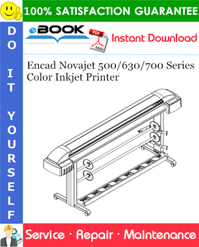 Thumbnail ☆☆ Best ☆☆ Encad Novajet 500/630/700 Series Color Inkjet Printer Service Repair Manual Thumbnail ☆☆ Best ☆☆ Encad Novajet 500/630/700 Series Color Inkjet Printer Service Repair Manual
