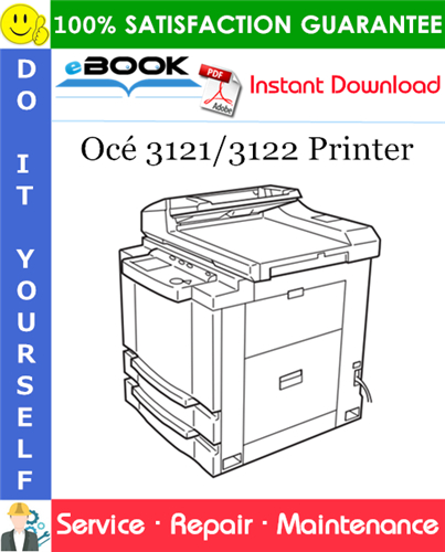 Thumbnail ☆☆ Best ☆☆ Océ 3121/3122 Printer Service Repair Manual