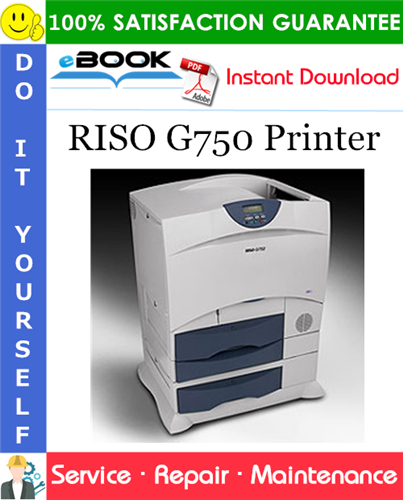 Thumbnail ☆☆ Best ☆☆ RISO G750 Printer Service Repair Manual