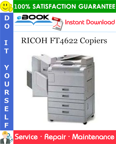 Thumbnail ☆☆ Best ☆☆ RICOH FT4622 Copiers Service Repair Manual (PRODUCT CODE: A212/A214)