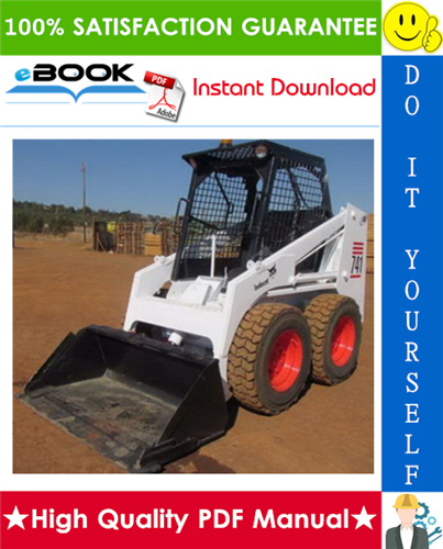 Thumbnail ☆☆ Best ☆☆ Bobcat 741 Skid Steer Loader Operation & Maintenance Manual