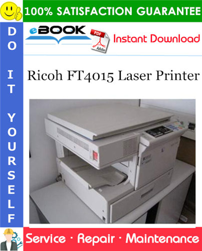 Thumbnail ☆☆ Best ☆☆ Ricoh FT4015 Laser Printer Service Repair Manual + Parts Catalog Thumbnail ☆☆ Best ☆☆ Ricoh FT4015 Laser Printer Service Repair Manual + Parts Catalog