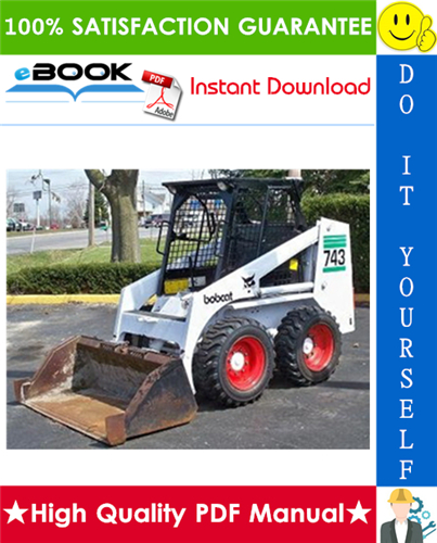 Thumbnail ☆☆ Best ☆☆ Bobcat 743B Skid Steer Loader Operation & Maintenance Manual