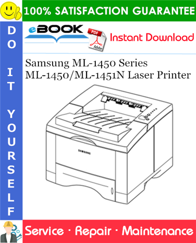 Thumbnail ☆☆ Best ☆☆ Samsung ML-1450 Series ML-1450/ML-1451N Laser Printer Service Repair Manual Thumbnail ☆☆ Best ☆☆ Samsung ML-1450 Series ML-1450/ML-1451N Laser Printer Service Repair Manual