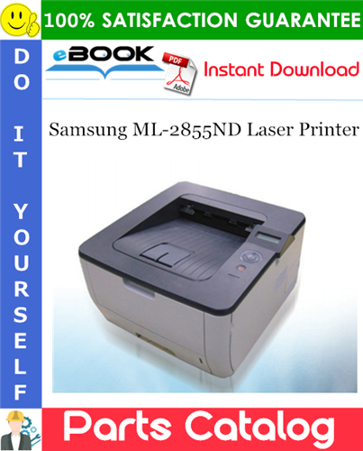 Thumbnail ☆☆ Best ☆☆ Samsung ML-2855ND Laser Printer Parts Catalog Manual