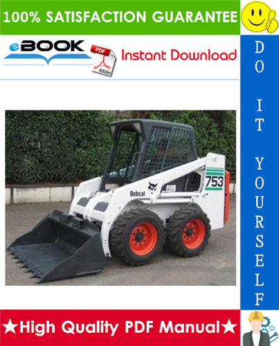 Thumbnail ☆☆ Best ☆☆ Bobcat 753L Skid Steer Loader Operation & Maintenance Manual Thumbnail ☆☆ Best ☆☆ Bobcat 753L Skid Steer Loader Operation & Maintenance Manual