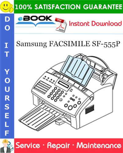 Thumbnail ☆☆ Best ☆☆ Samsung FACSIMILE SF-555P Service Repair Manual