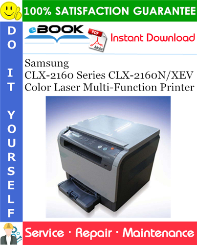 Thumbnail ☆☆ Best ☆☆ Samsung CLX-2160 Series CLX-2160N/XEV Color Laser Multi-Function Printer Service Repair Manual